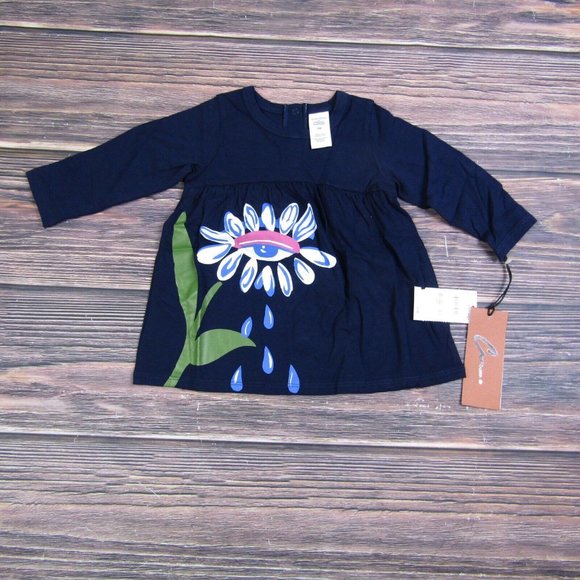 Nordstrom Baby Other - Nordstrom Christina Martinez NEW Toddler Baby 9M Blue Floral Dress Cute Spring